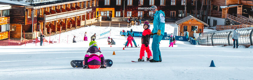 Cours de snowboard © UT-Brendan Le Peru