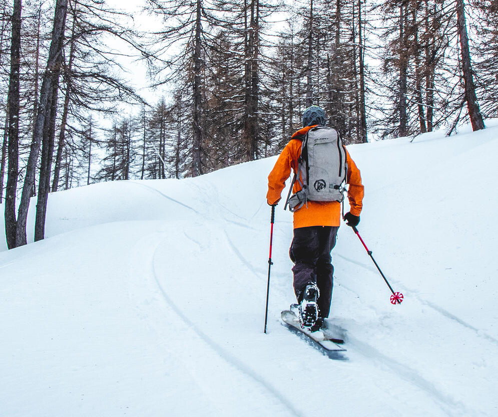 Ski de randonnée à Pra Loup © Pierre Allaire