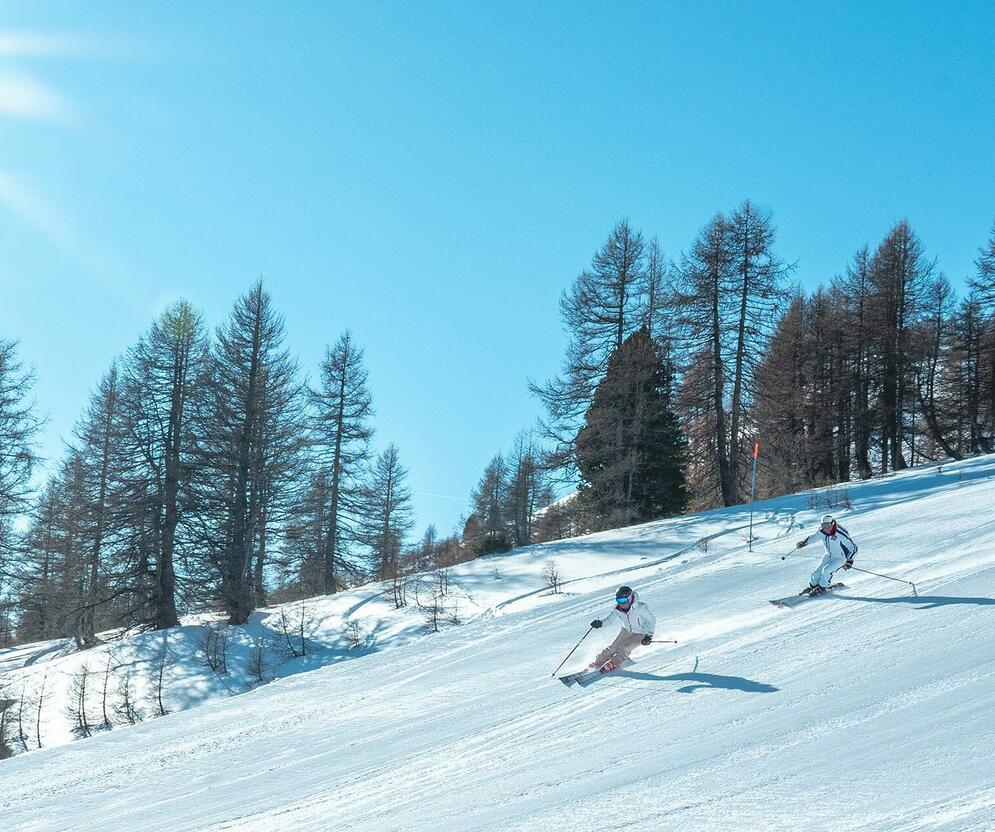 Ski à Pra Loup © UT-Brendan Le Peru