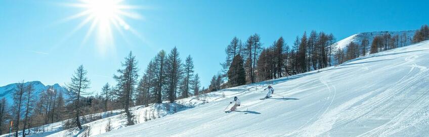 Ski à Pra Loup © UT-Brendan Le Peru