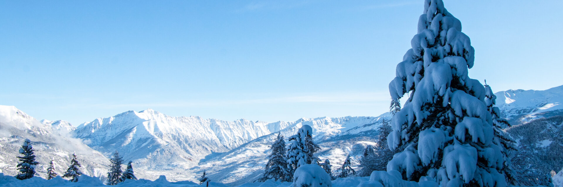 Neige Pra Loup itinéraires raquettes