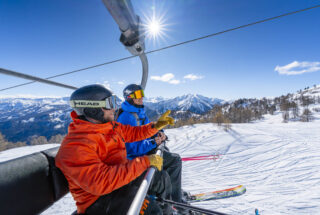 Ski Pra Loup télésiège