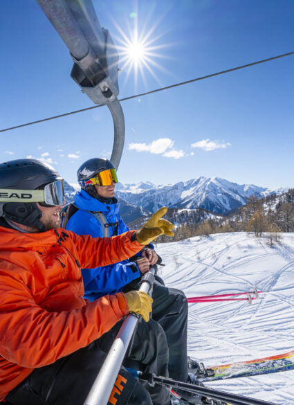Ski Pra Loup télésiège