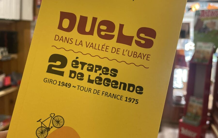 Livre Duels dans la vallée de l'Ubaye Tour de France Olivier Vaginay