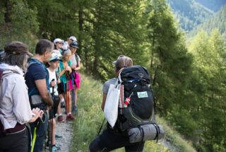 Randonnée Pra Loup groupe accompagnateur moyenne montagne