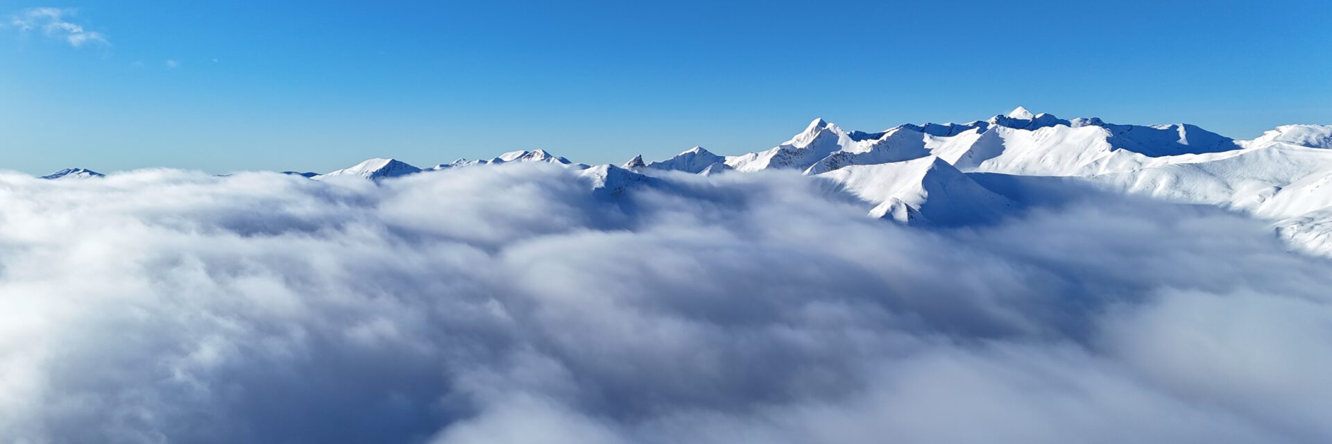 Mer de nuage Pra Loup Hiver