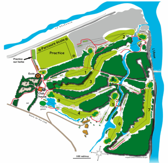 Parcours Golf Bois Chenu