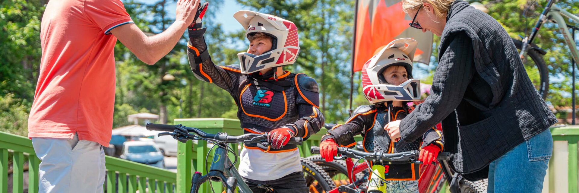 Pra Loup été VTT famille enfants