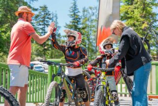 Pra Loup été VTT famille enfants
