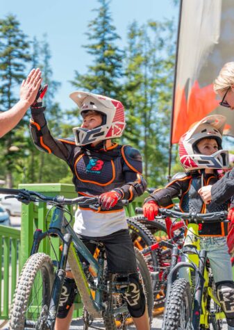 Pra Loup été VTT famille enfants