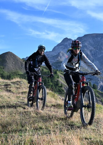 VTT VTTAZ Pra Loup Gimette Ubaye Mercantour
