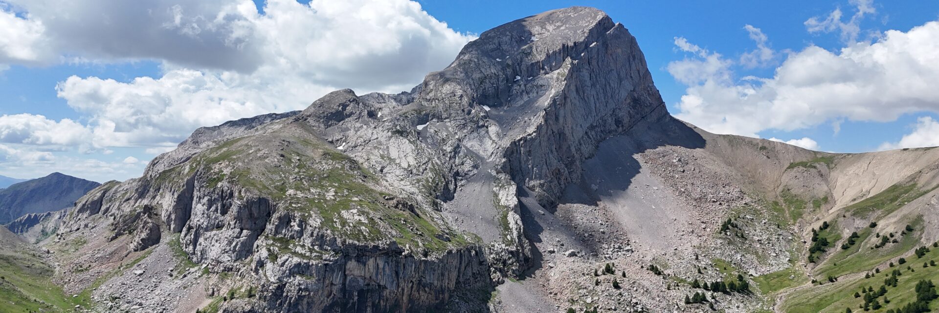 Vue Séolane Pra Loup Ubaye Mercantour