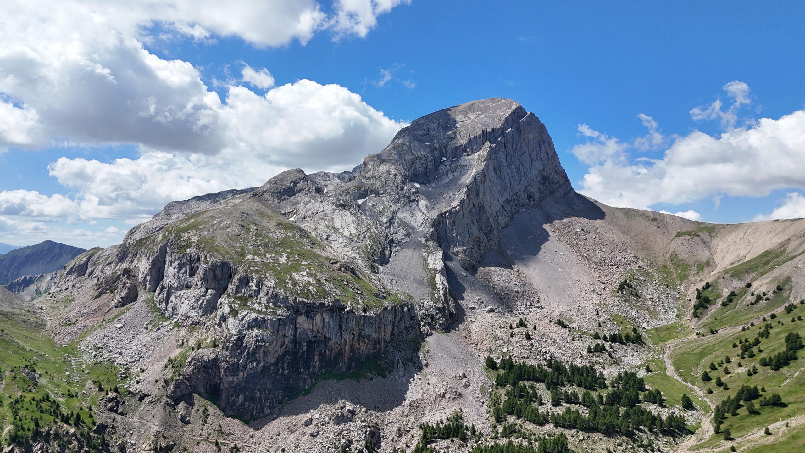 Vue Séolane Pra Loup Ubaye Mercantour