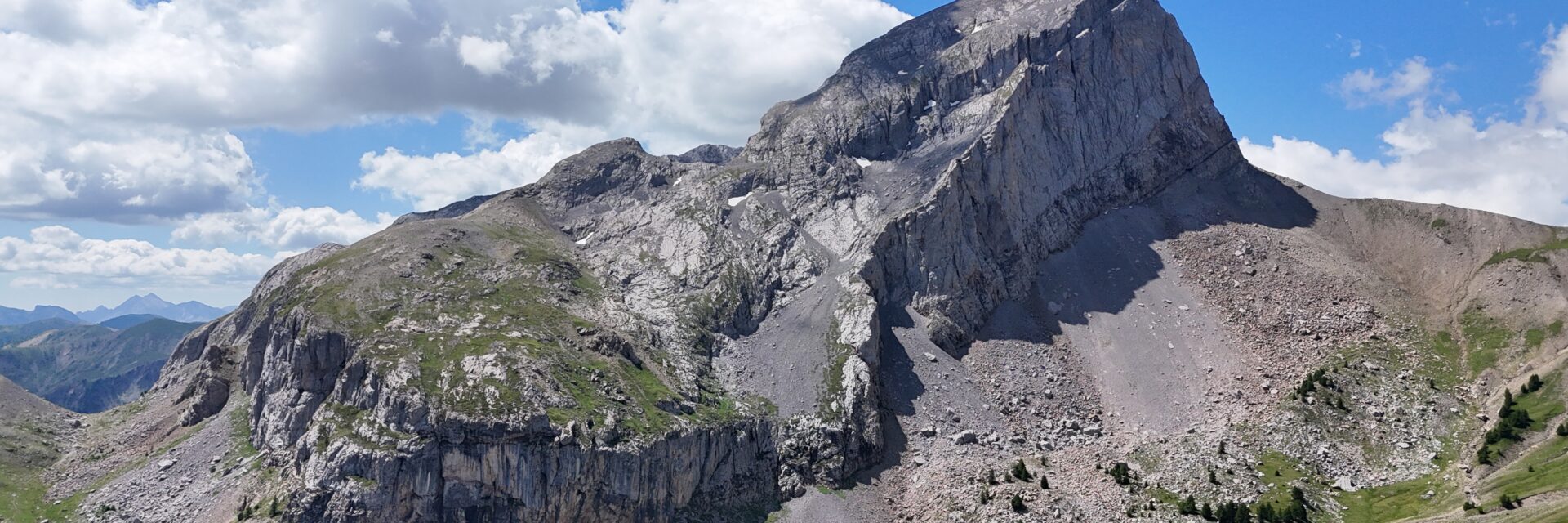 Vue Séolane Pra Loup Ubaye Mercantour