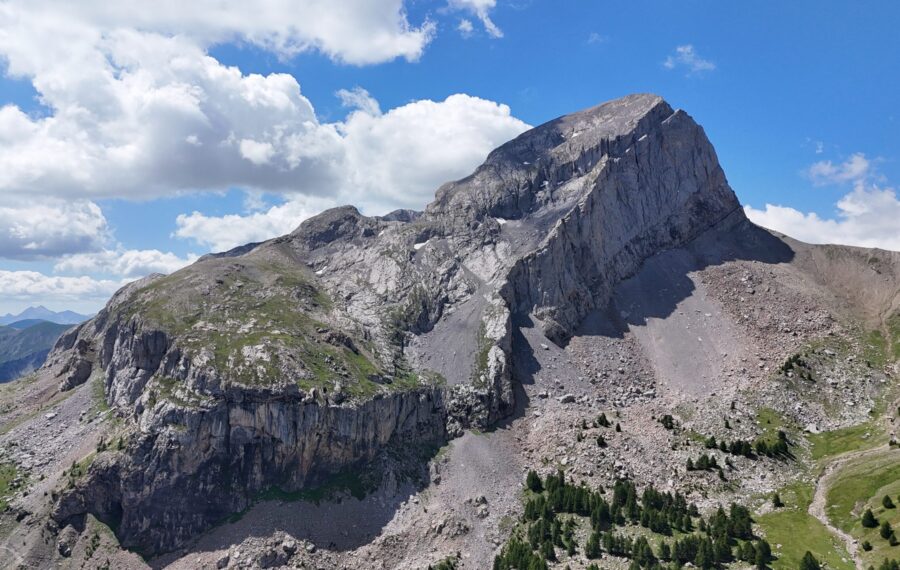 Vue Séolane Pra Loup Ubaye Mercantour