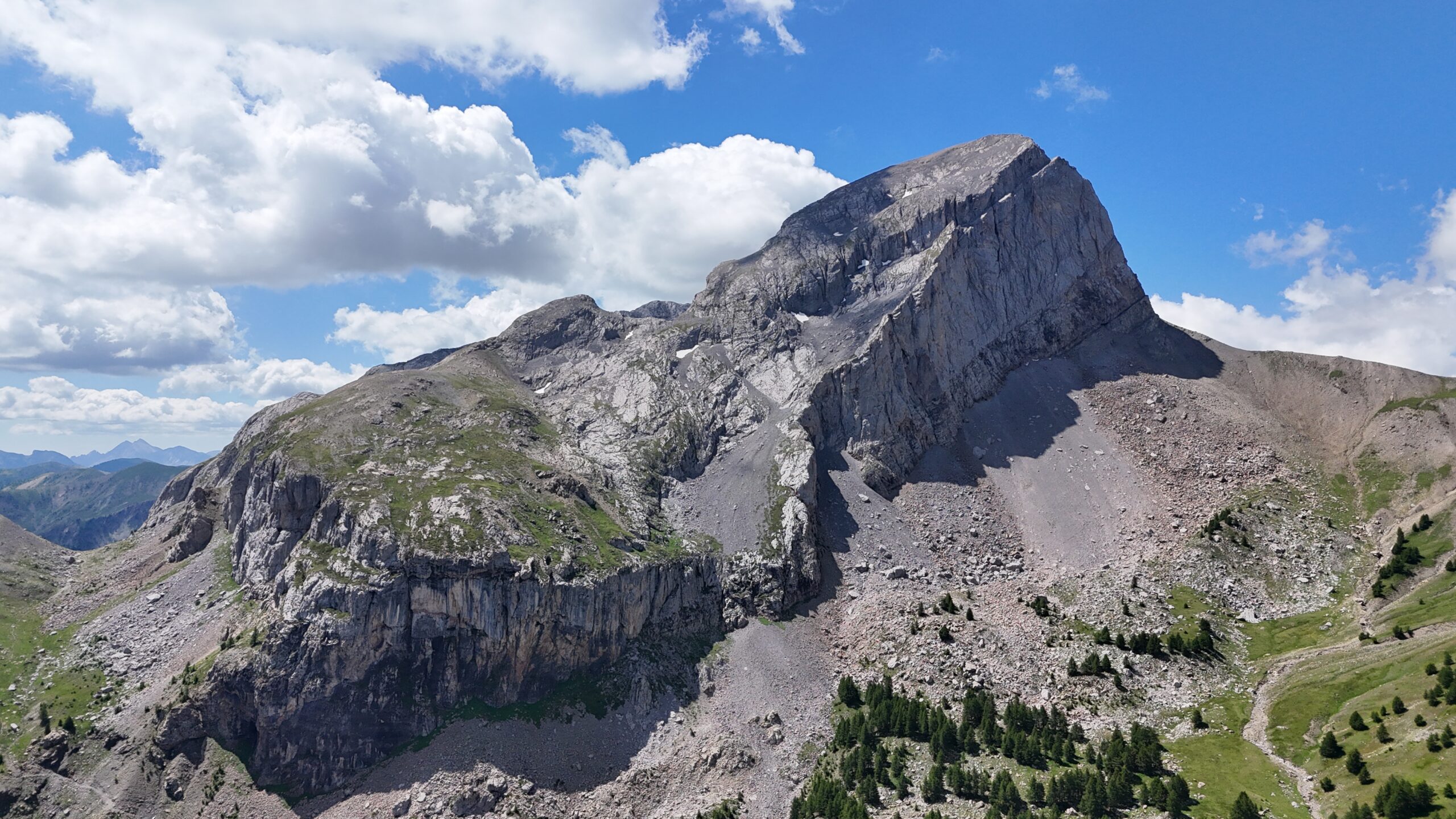 Vue Séolane Pra Loup Ubaye Mercantour